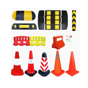ROAD SAFETY - CONE/ROAD HUMP/STUD/BARRIES/CONVEX MIRROR/REFLECTOR/WALL GUARD