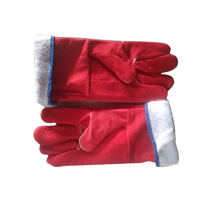 Red Leather Gloves (250 pair)