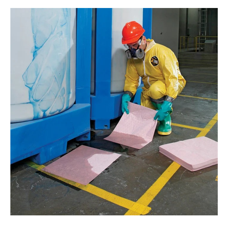 HazMat Chemical Absorbent Mat Pad